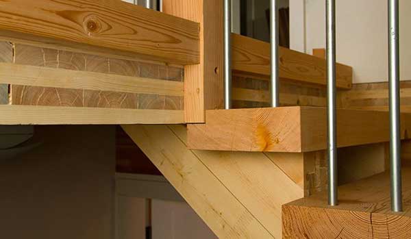 A new innovation in residential and commercial construction is the use of cross-laminated timber because of its increased strength.