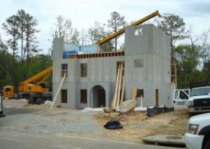 Self-compacting concrete has the ability to flow and spread enabling its use in complex structures