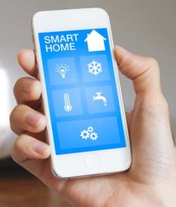 smart home automation with app on your smart phone