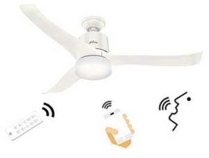 Hunter smart ceiling fan with WiFi